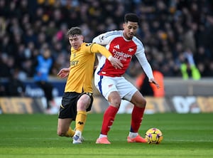 Jorgen Strand Larsen (Photo by Stuart MacFarlane/Arsenal FC via Getty Images)