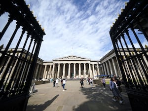 The gates of the British Museum