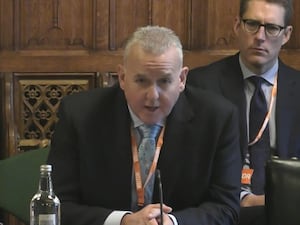 McDonald’s UK chief executive Alistair Macrow gives evidence to the Business and Trade Select Committee at the House of Commons