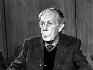 Black and white photograph of Anthony Blunt