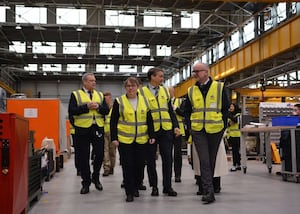 Minister for Defence Procurement and Industry Maria Eagle visits RBSL Telford