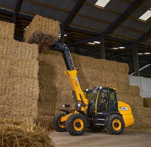 JCB's award-winning farm loader.