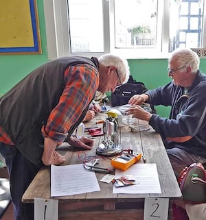 Presteigne’s Repair Team hope to begin the new year with a great start including a visit from Brecon, Radnor and Cwm Tawe’s MP.