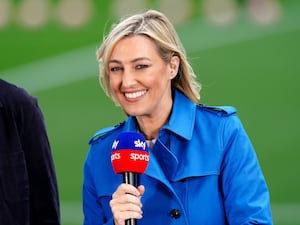 Sky Sports presenter Kelly Cates