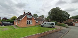 The home on Harley Road, Condover. Photo: Google