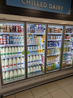 Inside the new Morrisons Daily store in Market Drayton. Picture: Morrisons Daily. 