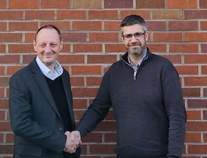 Simon Jeavons, Group Managing Director at Shoothill and Jon Murgatroyd, Halls’ Commercial Director