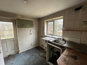 Inside the three-bedroom home in Telford which will appear at auction next month. Picture: Rightmove/Bond Wolfe. 