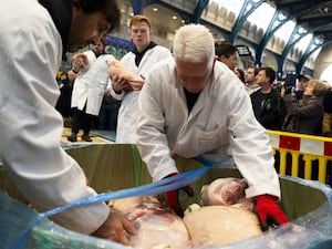 Smithfield Market Christmas meat auction 2023