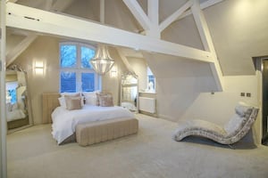 One of five bedrooms (including annexe). Picture: Rightmove and Peter James Property Ltd.