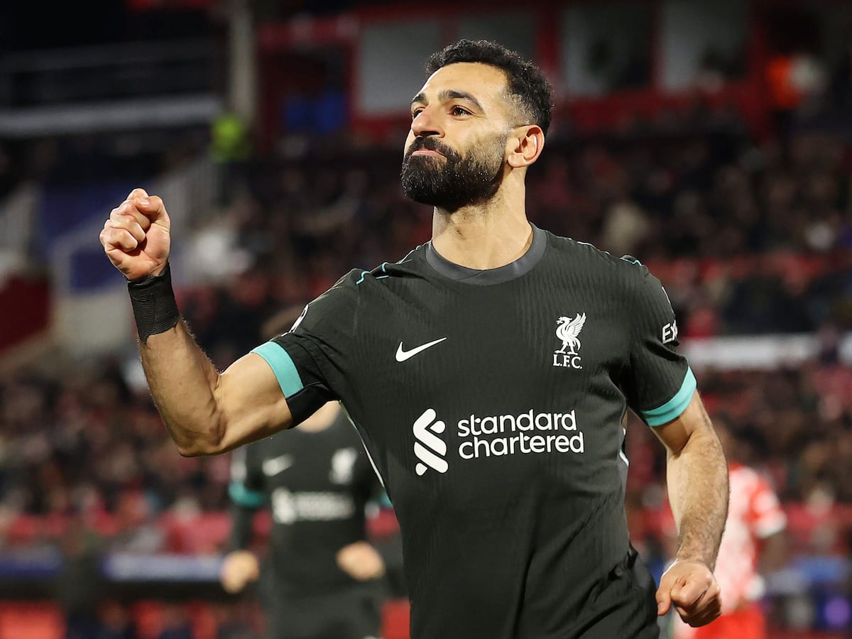 Mohamed Salah’s penalty moves Liverpool closer to Champions League last eight