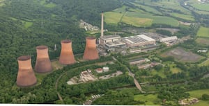 Ironbridge Power Station redevelopment: The four cooling towers were demolished in 2019 (Picture: Harworth Group Plc / Pegasus Planning Group)