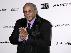 Quincy Jones at the annual Elton John Aids Foundation Party in 2009