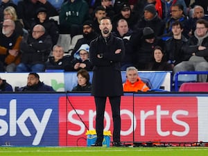 Leicester City manager Ruud van Nistelrooy