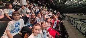 Key Stage Two children represented John Wilkinson Primary School and Nursery at Young Voices 2025. 