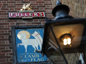 A Fullers’ Lamb and Flag public house in Covent Garden, London