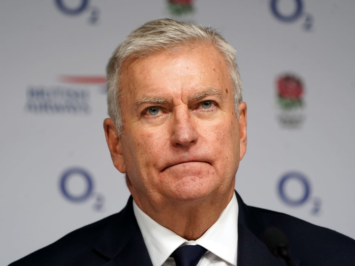 I can’t do that – Bill Sweeney won’t walk away from RFU role despite pay scandal