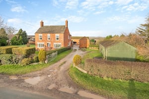 The traditional farmhouse at New Farm. Picture: Rightmove/Barbers Rural Consultancy.