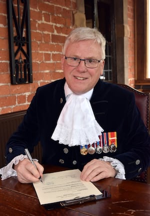 Shropshire High Sheriff Brian Welti