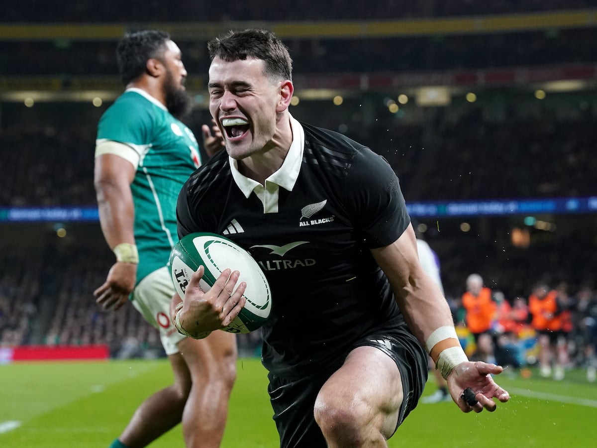 New Zealand end Ireland’s winning run in Dublin