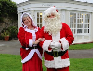 Santa and Mrs Christmas will be visiting Derwen College's The Orangery Restaurant on 30th November.