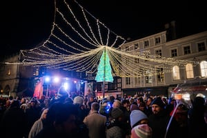 Shrewsbury's Christmas light switch-on