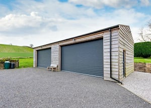 The outbuilding at Lower Westwood Farm. Picture: Rightmove and Halls Estate Agents.