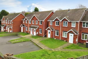 An entire development of 10 houses at Lodge Court in Donnington Wood, Telford, is to go up for auction this month, with a guide price of £1.2m