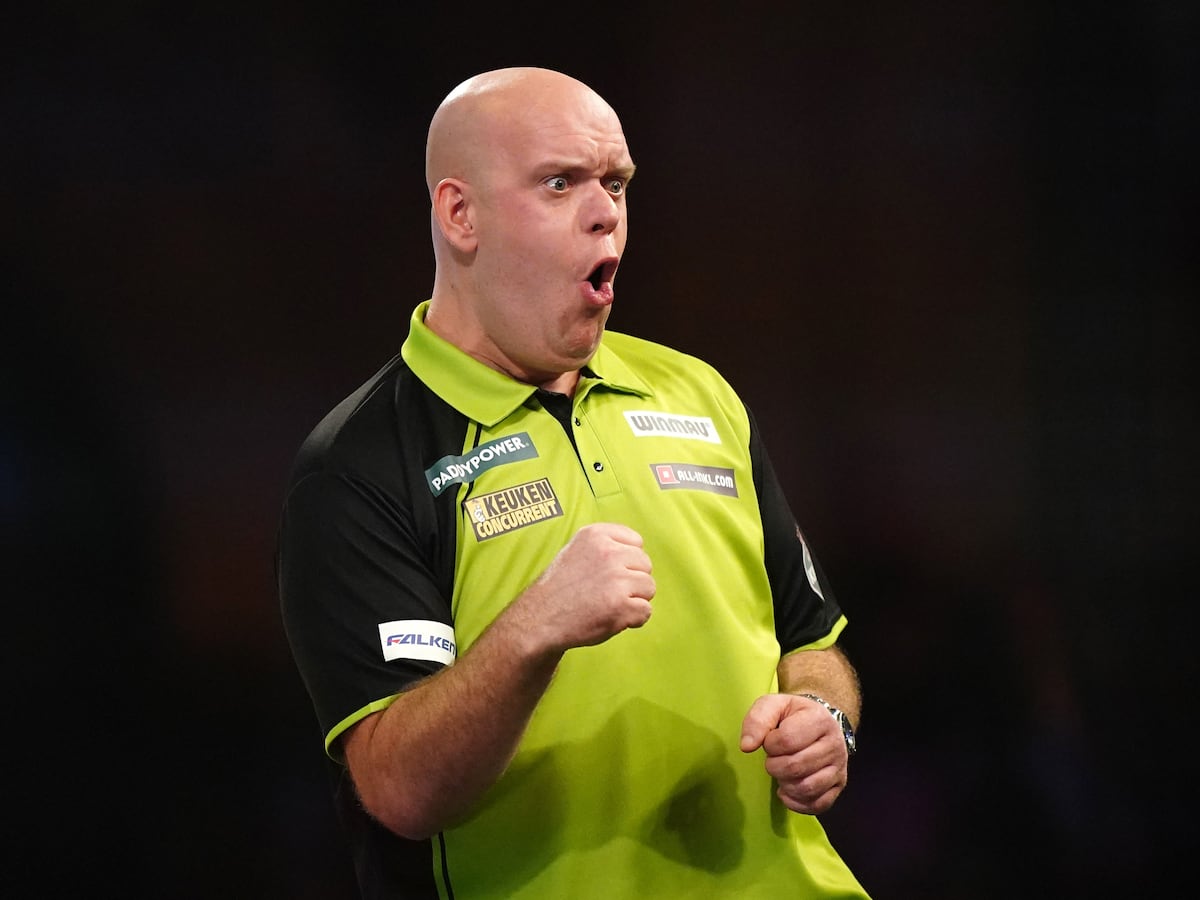 Michael van Gerwen admits opening win over James Hurrell ‘wasn’t spectacular’