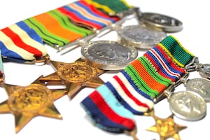 Major Edgar Gwilliam's medals