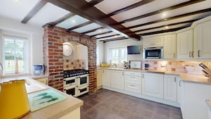 Marsh Cottage's kitchen. Picture: Rightmove and Mannleys Prestige. 