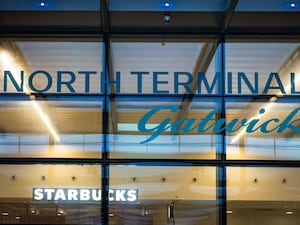 A Gatwick Aairport sign