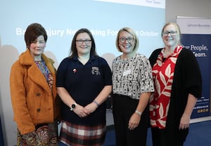 Amanda Berry, Amanda Vincent (both Headway Shropshire), Debbie Humphries from Lanyon Bowdler and Sarah Land from Peeps.