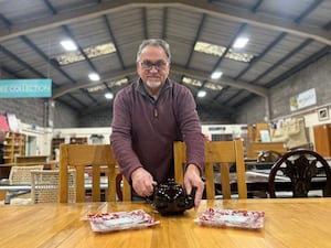 John Cullen, a volunteer at Severn Hospice’s Furniture Store.