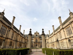 The front of Oxford University Examination School in Oxford