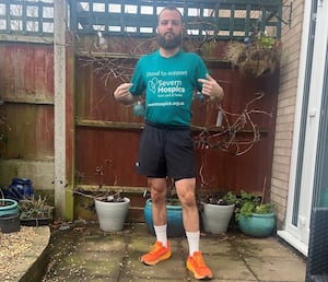 Tim Stevens from Telford is running 12 marathons for charity, starting on Christmas Day