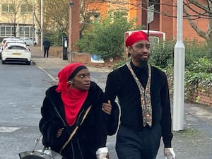 Naiyahmi and Tai Yasharahyalah arriving at Coventry Crown Court (PA)