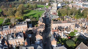 Remembrance Sunday in Shrewsbury. Picture: Drones-z.