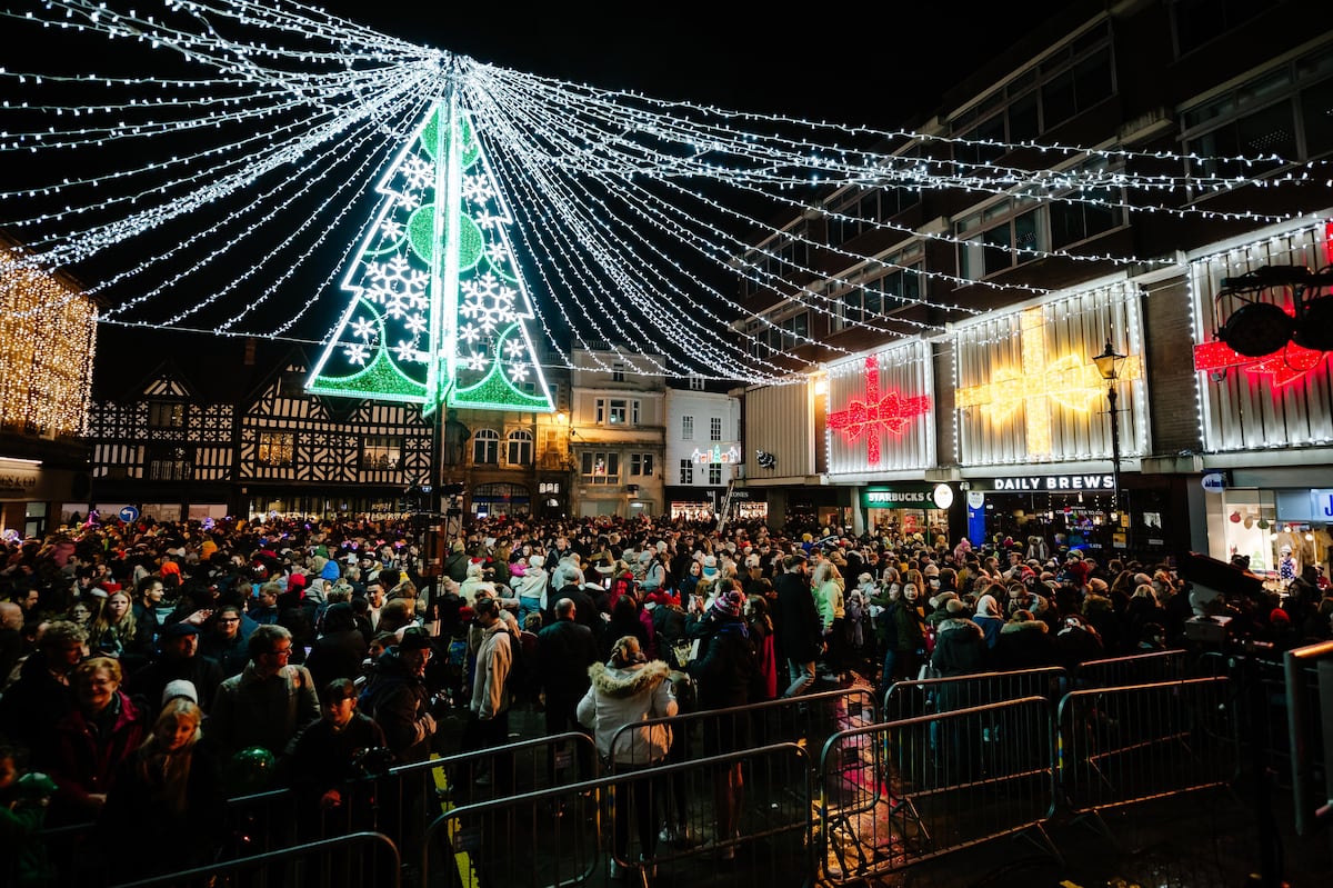 Shropshire Christmas light switchons 2024 full list of events that