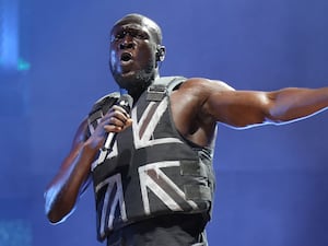 Stormzy on stage