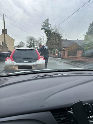 The driver was reported for the offence. Picture: Shropshire Police