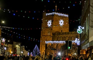 Newport's Christmas light switch-on 