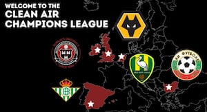 Wolves are up against several European teams in the Clean Air Champions League