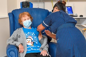 Margaret Keenan, 90, becomes the first person to receive the Covid vaccine