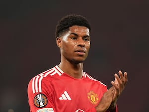 Marcus Rashford applauds