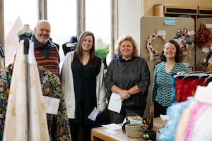 The Shrewsbury Drapers are holding their annual textile exhibition at Shrewsbury Library