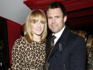 Gaby and Kenny Logan