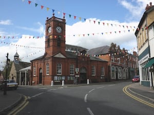 Kington's historic market hall