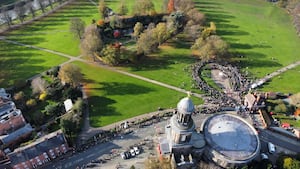 Remembrance Sunday in Shrewsbury. Picture: Drones-z.