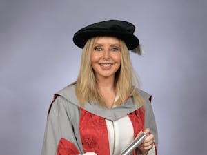 Carol Vorderman received the honour on Wednesday (UWE Bristol/PA)